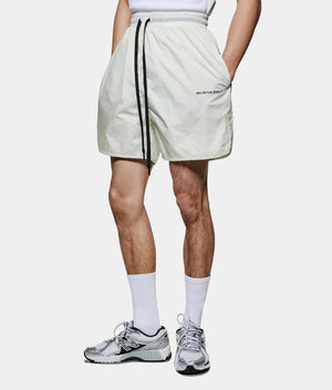 Active Nylon Shorts. Shot by EQVVs. Front model angled shot.
