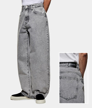 Denim Wide Leg Jeans