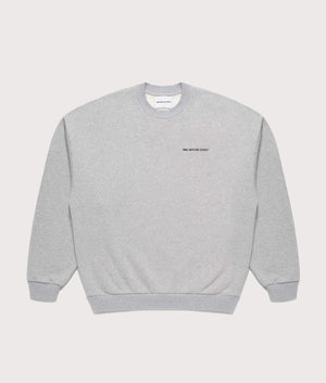 Oversized Uniform Crewneck Sweatshirt
