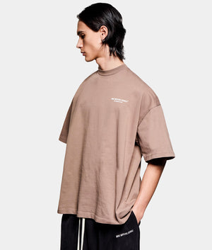 Design Studio T-Shirt. Shot by EQVVS. Front model angled shot.