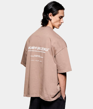 Design Studio T-Shirt. Shot by EQVVS. Back model angled shot.