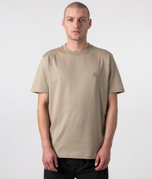 Relaxed-Fit-Johannes-Organic-N-Logo-T-shirt-Sand-Norse-Projects-EQVVS-Front-Image 