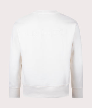 Relaxed Fit Arne Brushed Fleece N Logo Sweatshirt