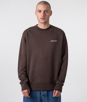 Relaxed-Fit-Arne-Organic-Logo-Sweatshirt-2040-Heathland-Brown-Norse-Projects-EQVVS