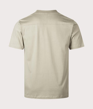 Norse Projects Johannes Organic N Logo T-Shirt in 2053 Clay fback shot at EQVVS