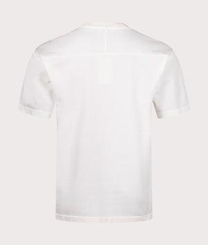 Norse Projects Oversized Simon Heavyweight N Patch T-Shirt in Ecru at EQVVS Menswear Back Shot