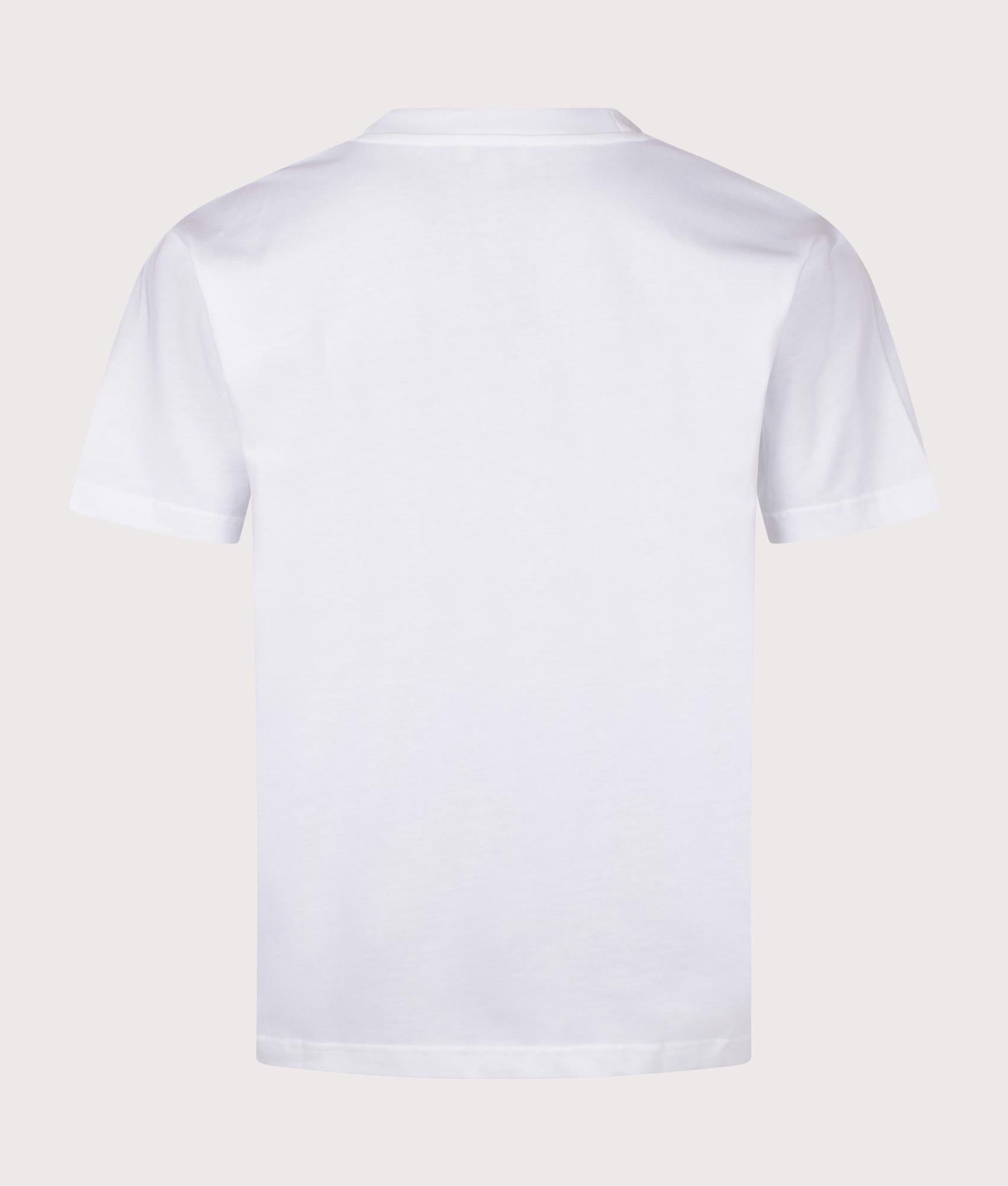 Norse Projects Norse Standard T-Shirt in White. Shot at EQVVS. Back shot. 