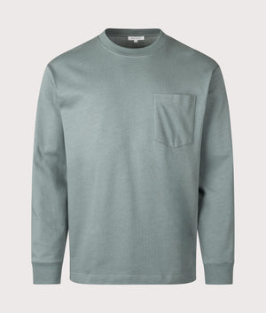 Norse Standard Heavy Loose Long Sleeve T-Shirt. Shot by EQVVS. Front shot.