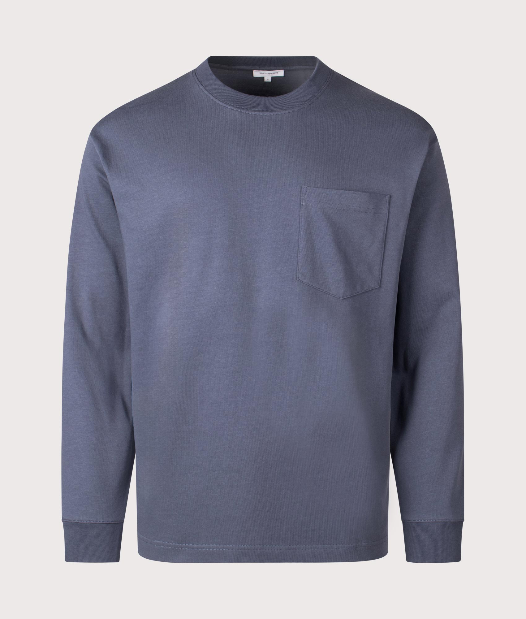 Norse Standard Heavy Loose Long Sleeve T-Shirt. Shot by EQVVS. Front shot.