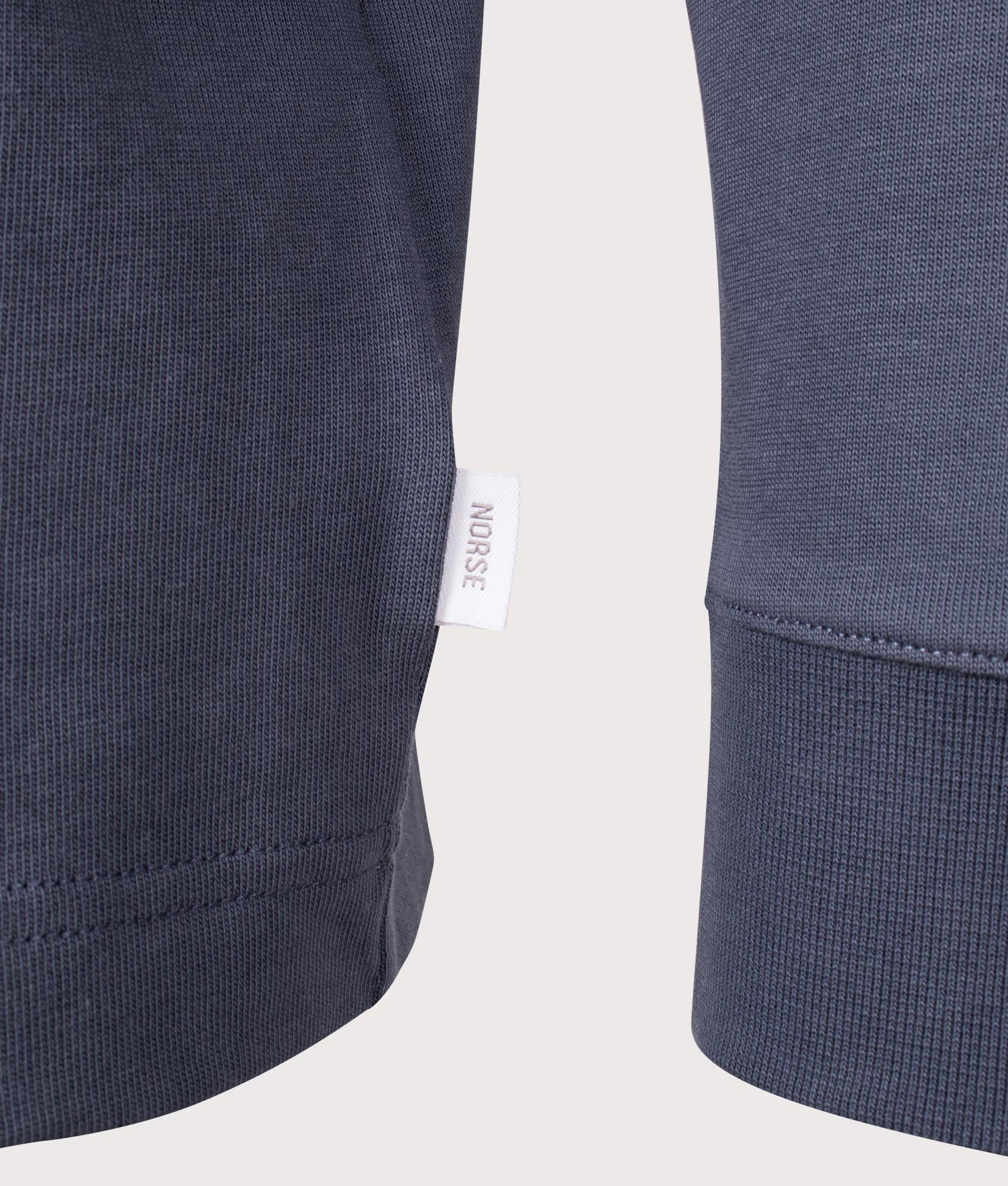 Norse Standard Heavy Loose Long Sleeve T-Shirt. Shot by EQVVS. Front detail shot.
