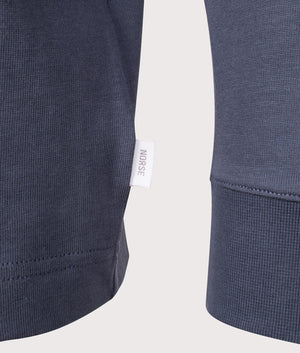 Norse Standard Heavy Loose Long Sleeve T-Shirt. Shot by EQVVS. Front detail shot.