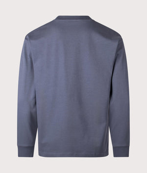 Norse Standard Heavy Loose Long Sleeve T-Shirt. Shot by EQVVS. Back shot.