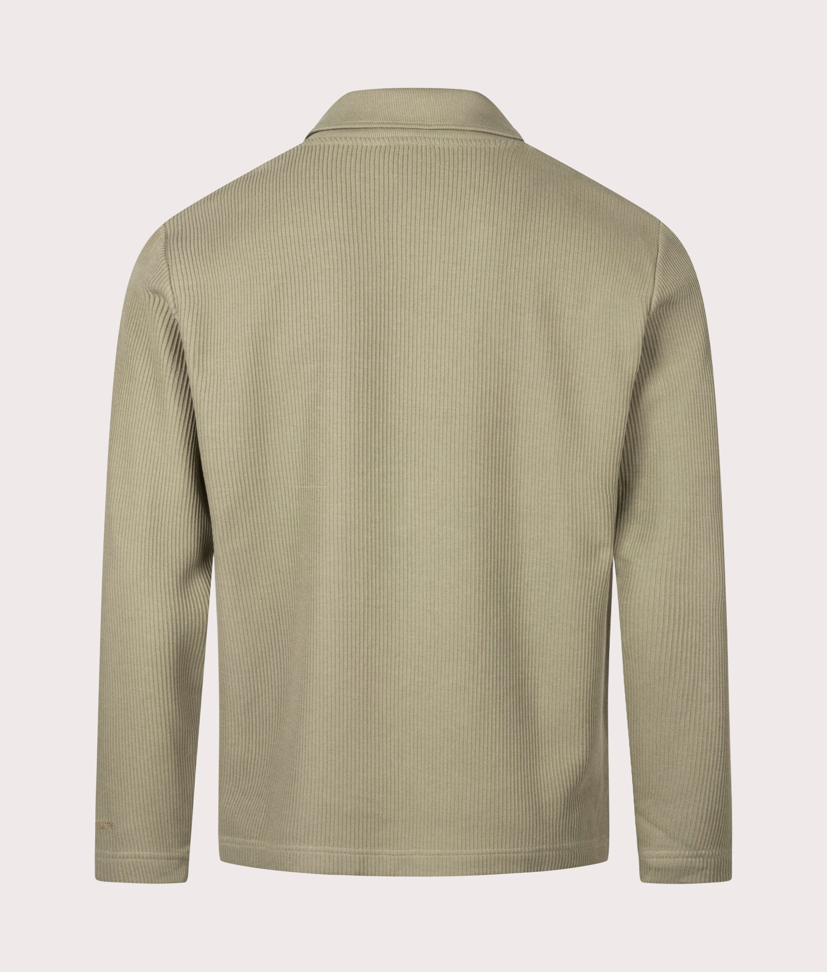 Norse Projects Jorn Double Face Overshirt in Clay. Shot at EQVVS. Back shot. 