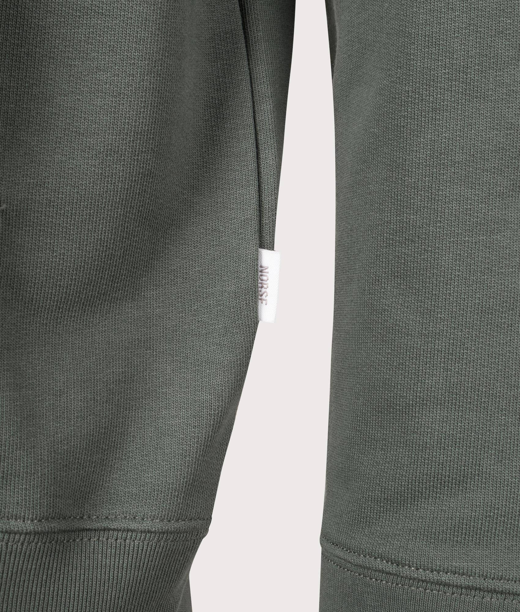 Norse Standard Hoodie. Shot by EQVVS. Front detail shot.