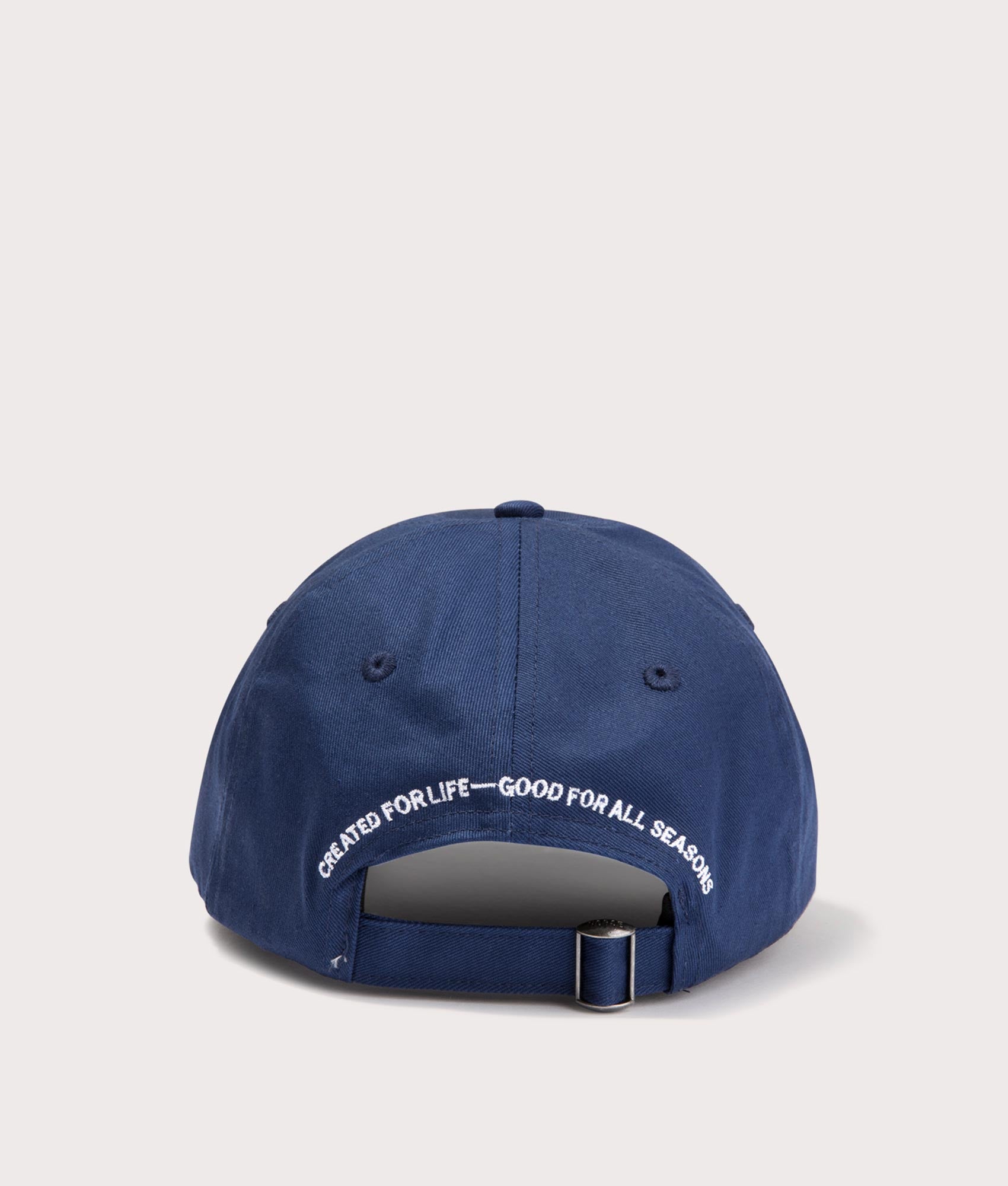 Norse project, NORSE Twill 6-Panel Cap, workwear blue, Eqvvs Menswear, back shot angle
