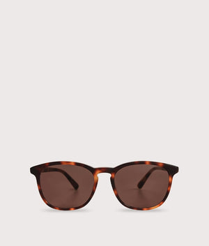 MessyWeekend Sean Sunglasses in Tortoise Shell and Brown Lens at EQVVS. Front Shot.