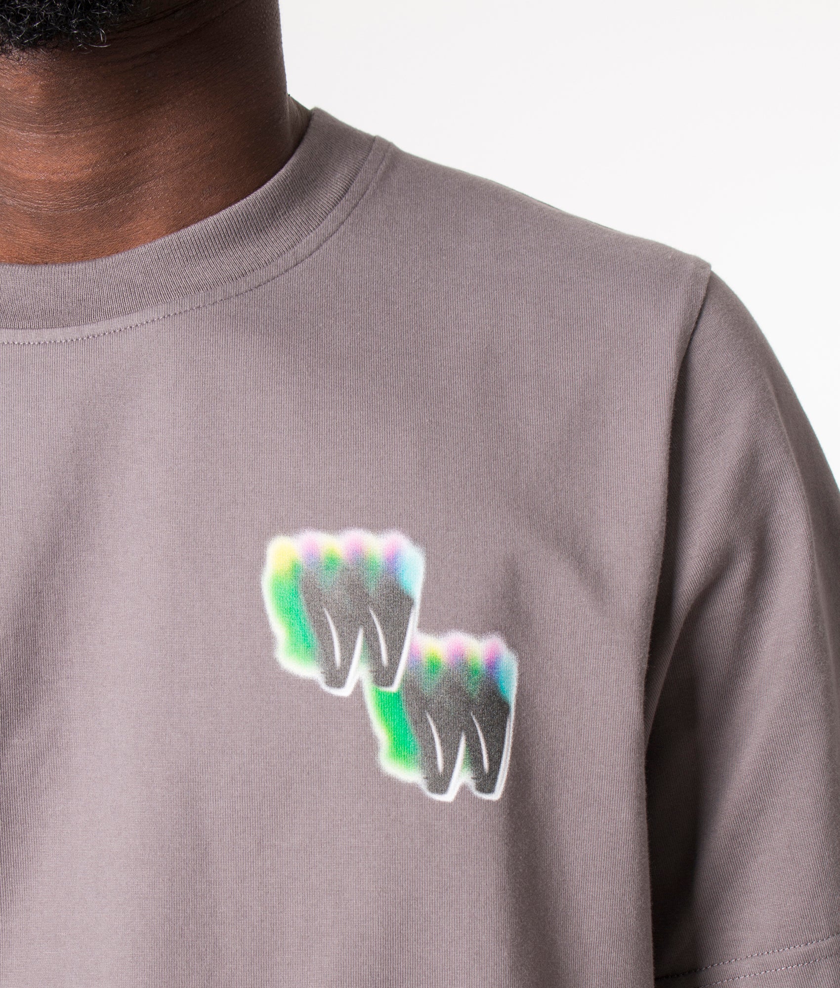 Bobby-Logo-T-Shirt-Granite-Grey-Wood-Wood-EQVVS