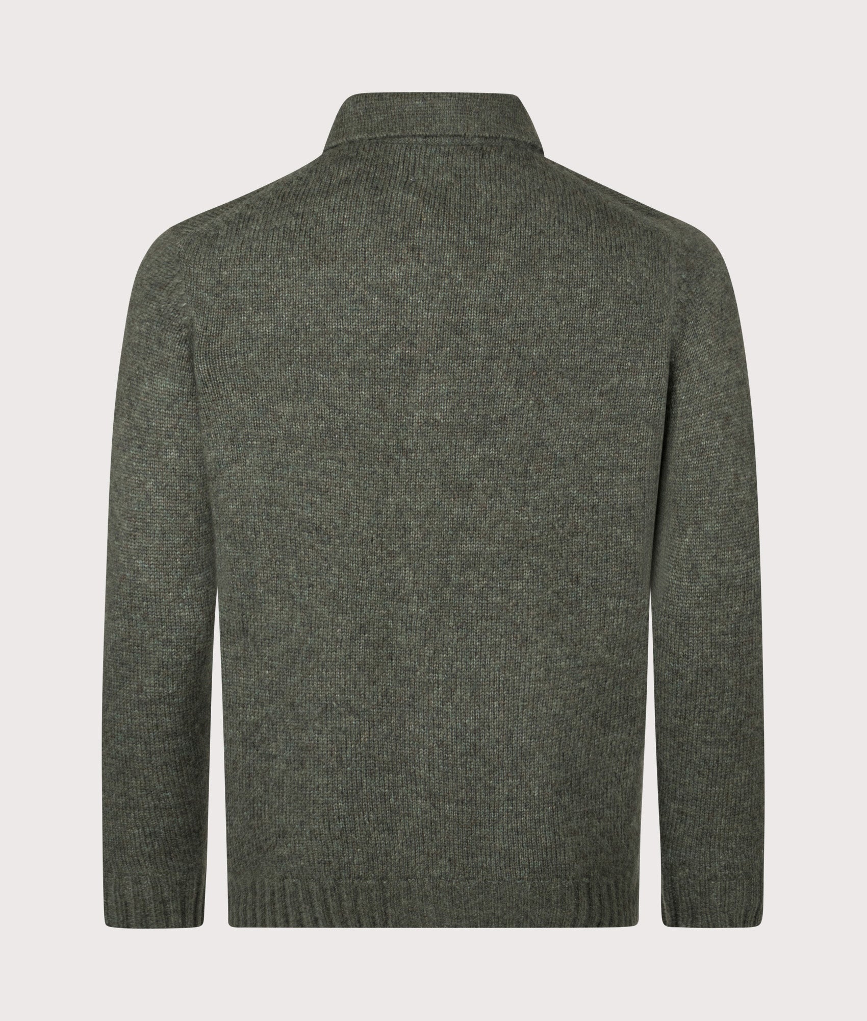 Lee Cardigan in Capers | Merino Wool Blend | NN.07 | EQVVS | Back shot 