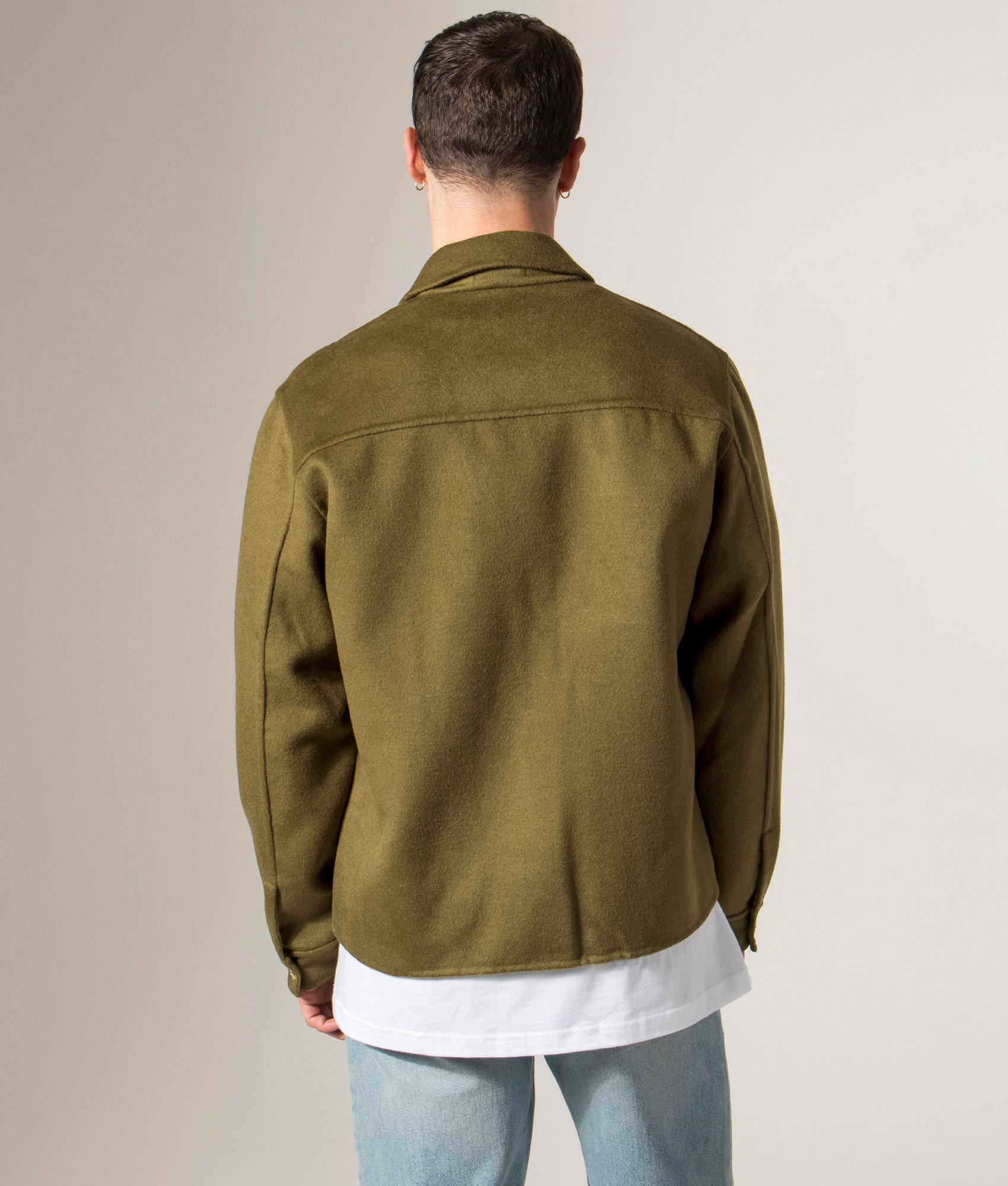 Alban Jacket in Firene |NN.07 | EQVVS | Back model shot 