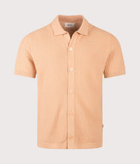 Ares knitted Short Sleeve Shirt: 579 Corashell 