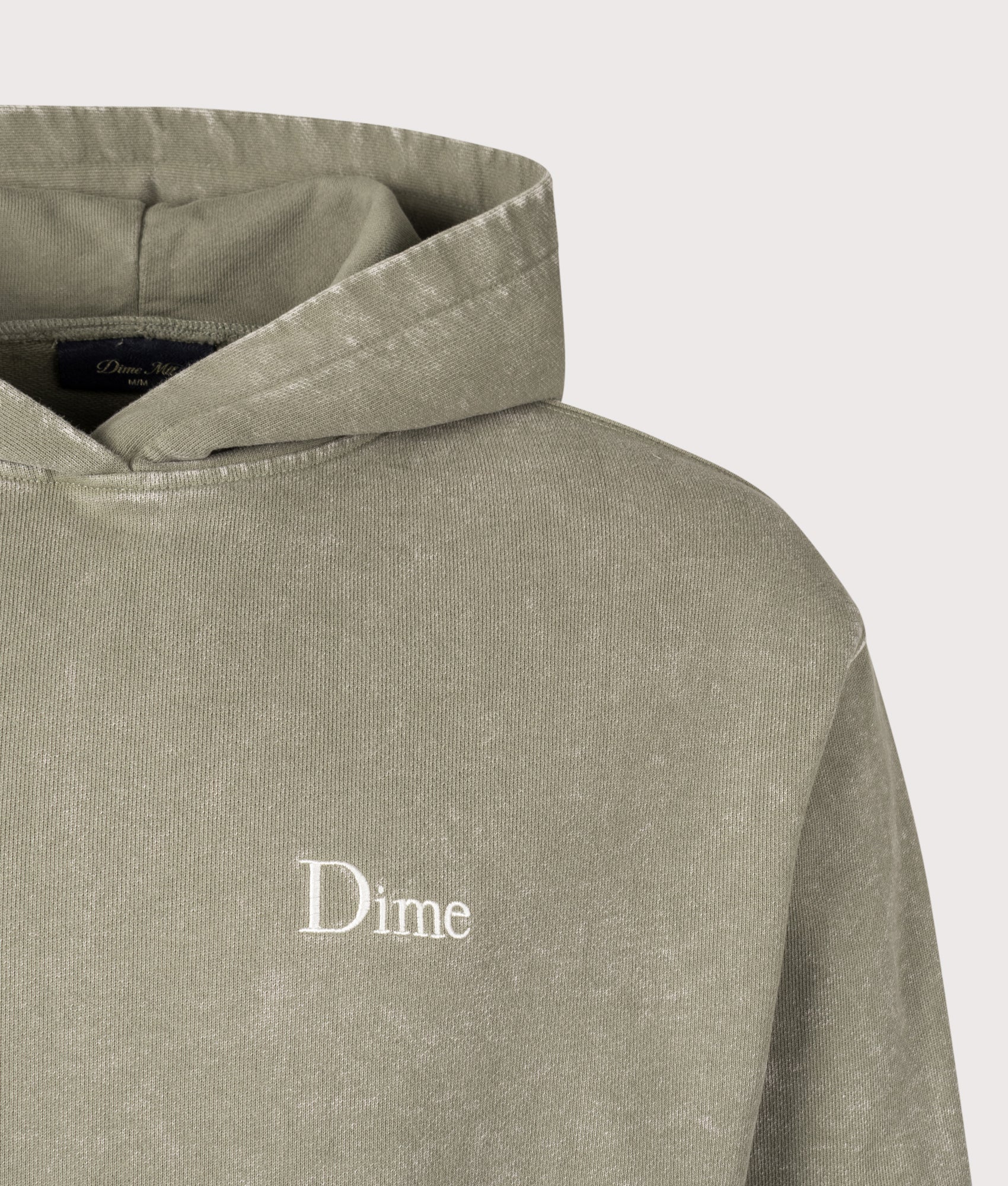 Classic French Terry Hoodie. Shot by EQVVS. Detail shot.