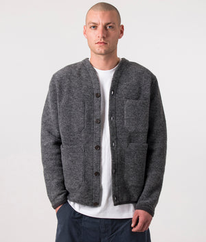 Wool Cardigan - Universal Works - EQVVS - Front