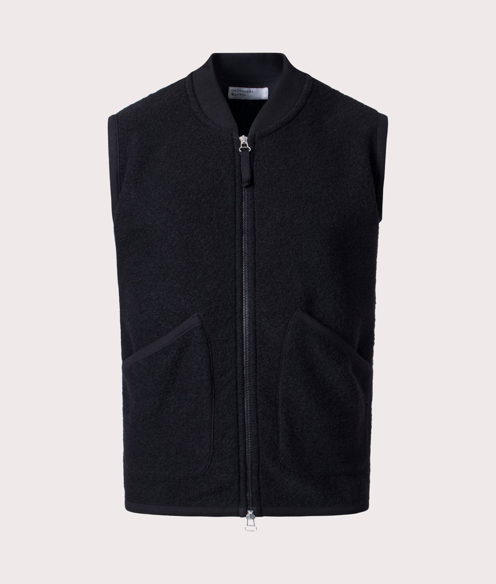 Wool Zip Gilet