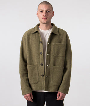 Wool Field Jacket - Universal Works - Lovat Green - EQVVS