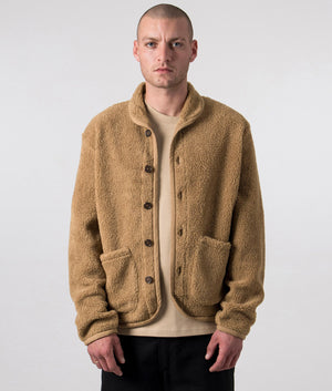 Universal Works Mountain Fleece Lancaster Jacket - Sand - EQVVS