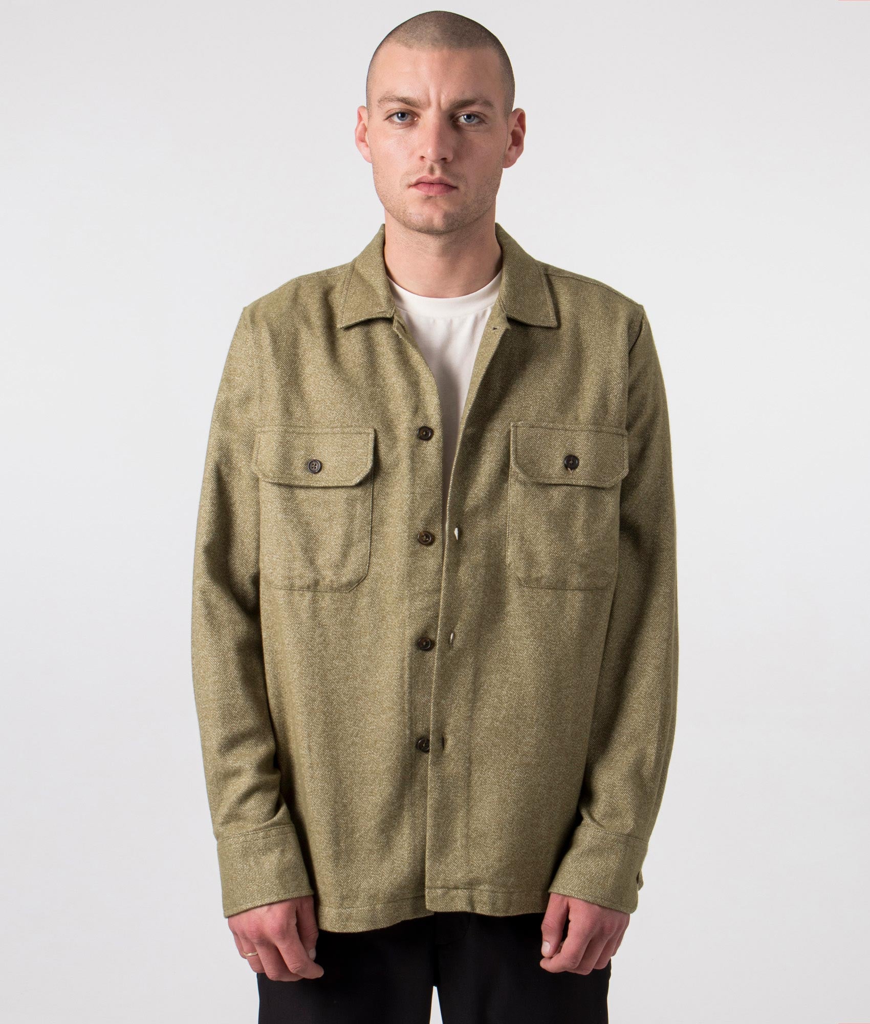Universal Works - Utility Shirt - Olive - EQVVS