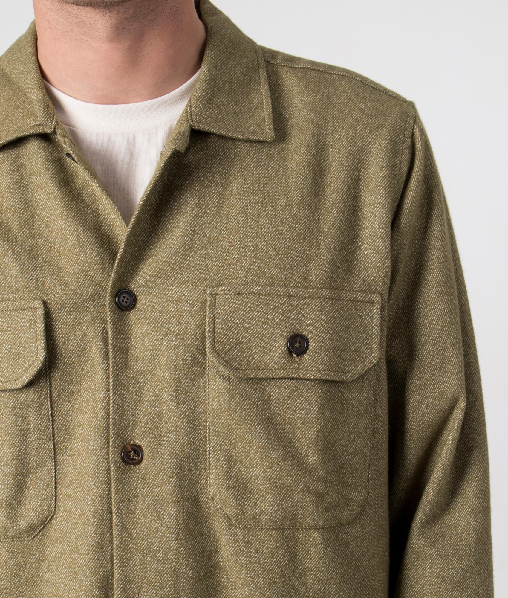 Universal Works - Utility Shirt - Olive - EQVVS