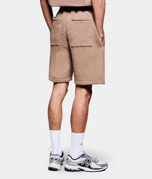 Uniform Shorts. shot by EQVVS. Back model angled shot.