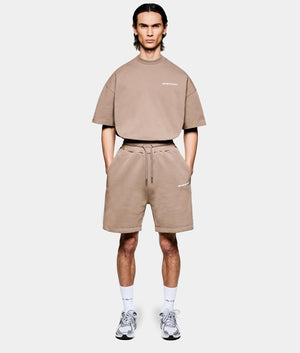 Uniform Shorts. shot by EQVVS. Front model shot.