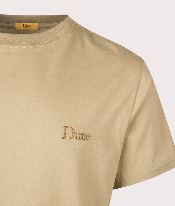 【DIME】Dimecorps T-Shirt / Warm Khaki Dime Dimecorps T-Shirt - Warm Khaki – Palm Isle Skateshop