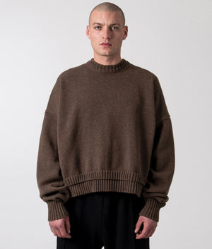 Oversized-Cropped-Lambswool-Knitted-Jumper-V3-Brown-Florence-Black-EQVVS