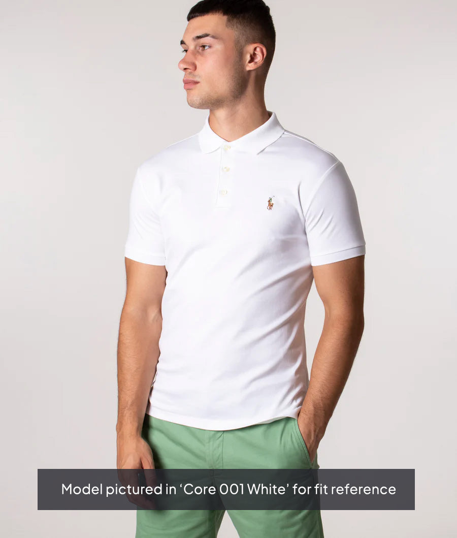 Slim Fit Soft Touch Pima Polo Shirt Black | Polo Ralph Lauren | EQVVS