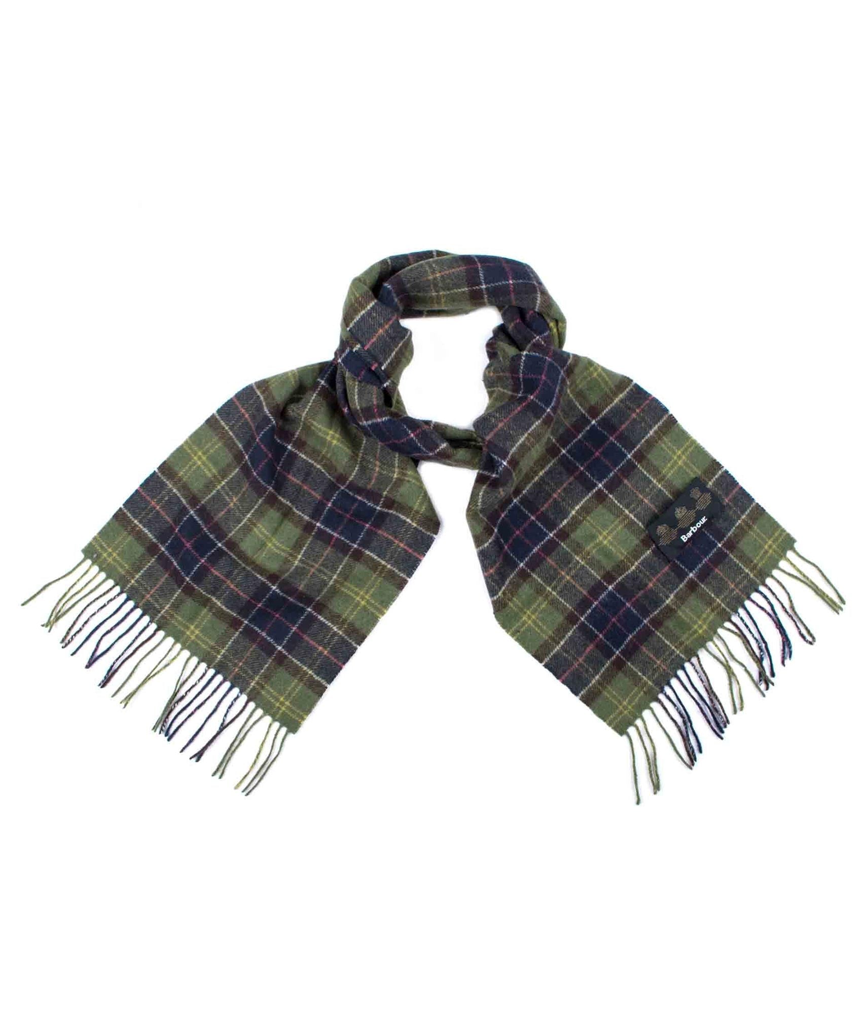 Barbour Lifestyle Tartan Scarf in Classic Tartan at EQVVS Menswear.