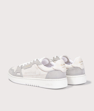 Dice Lo Sneakers in Beige Light Grey by Axel Arigato. EQVVS Back Pair Shot.