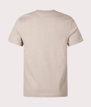 Axel Arigato, Legacy T-Shirt, Mid Grey, Eqvvs Menswear, back shot angle