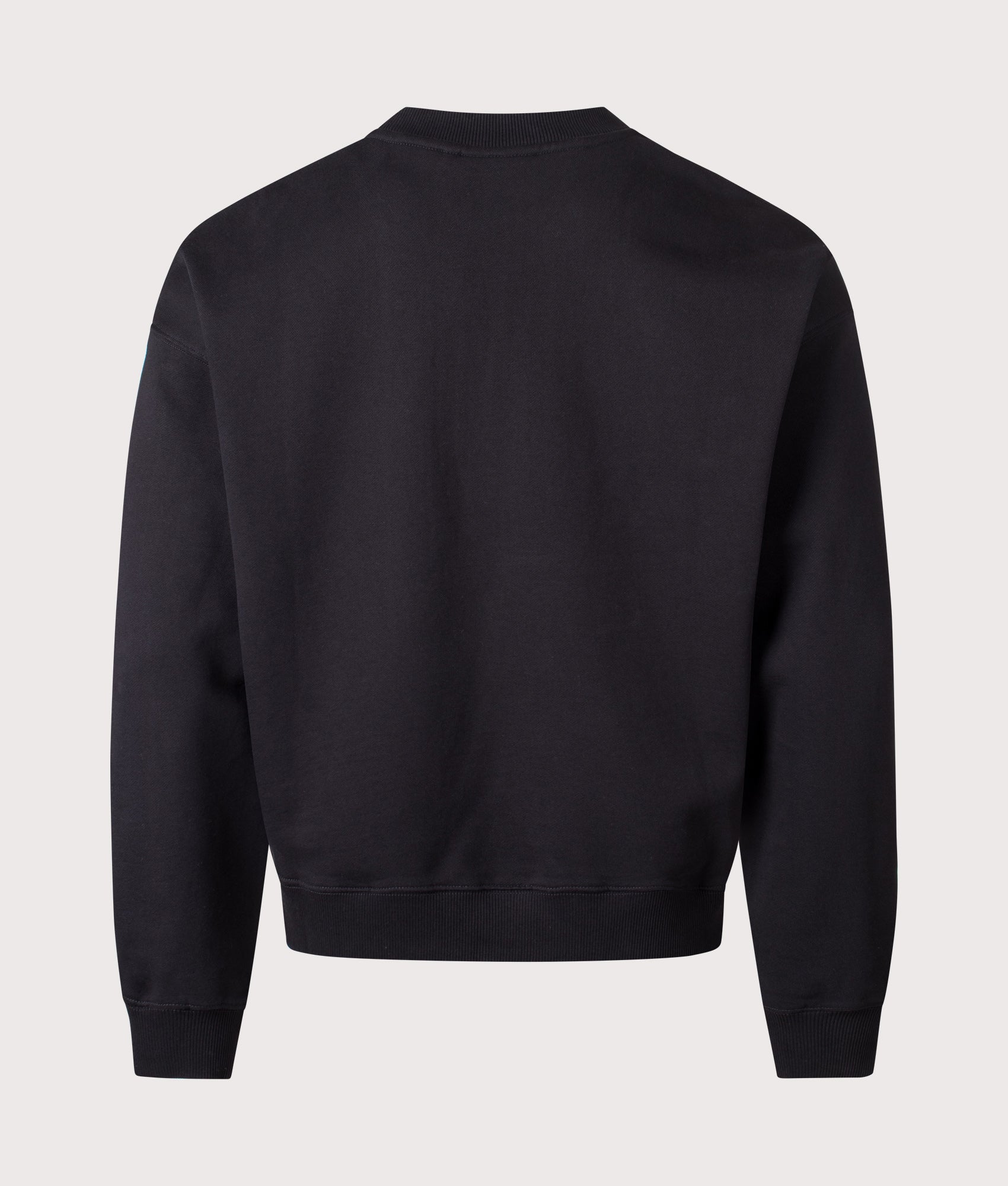 AXEL ARIGATO Legacy Sweatshirt in Black at EQVVS Menswear. Back shot.
