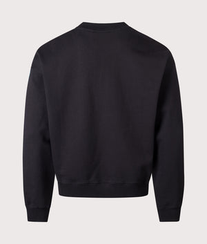 AXEL ARIGATO Legacy Sweatshirt in Black at EQVVS Menswear. Back shot.