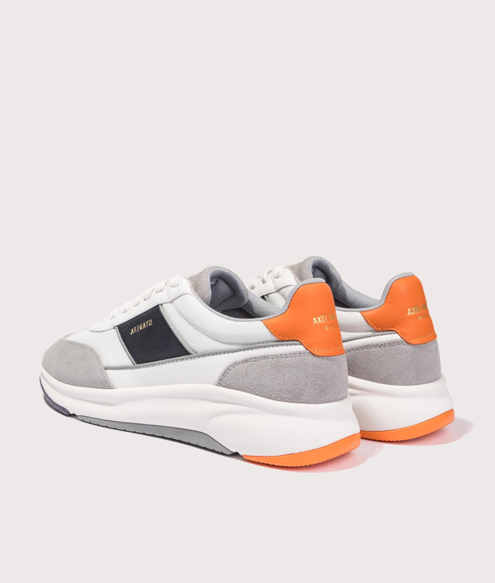 Genesis Neo Runners in Grey/Orange Axel Arigato EQVVS