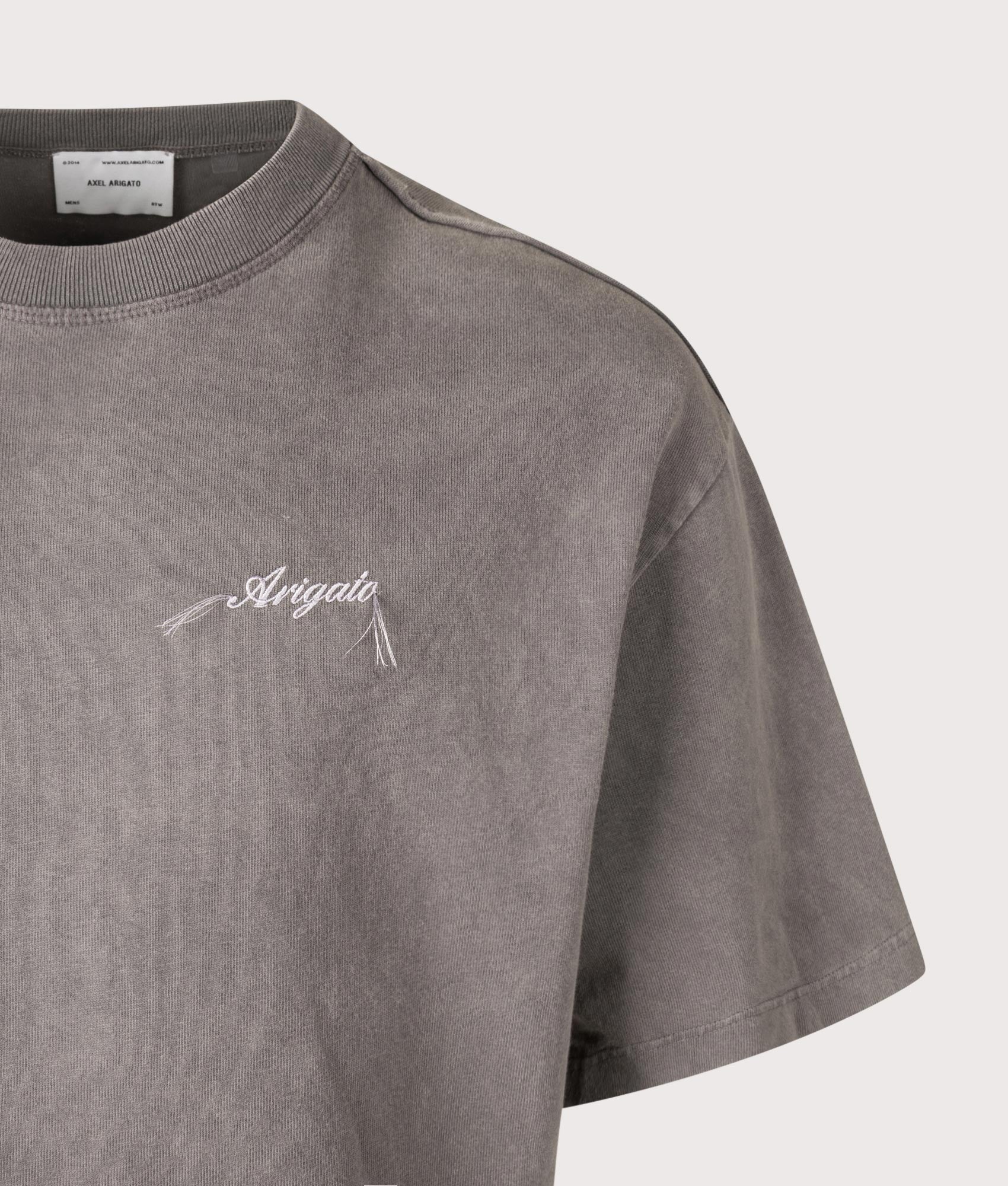 Honor Washed T-Shirt. Shot by EQVVS. Detail shot.