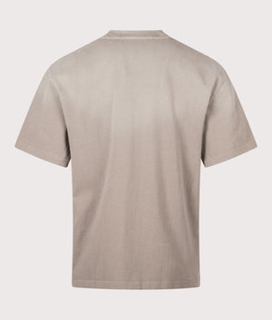 Gradient T-Shirt by Axel Arigato in Cedar. Shot by EQVVS. Back shot.