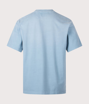 Gradient T-Shirt by Axel Arigato in Dusty Blue. Shot by EQVVS. Back shot.