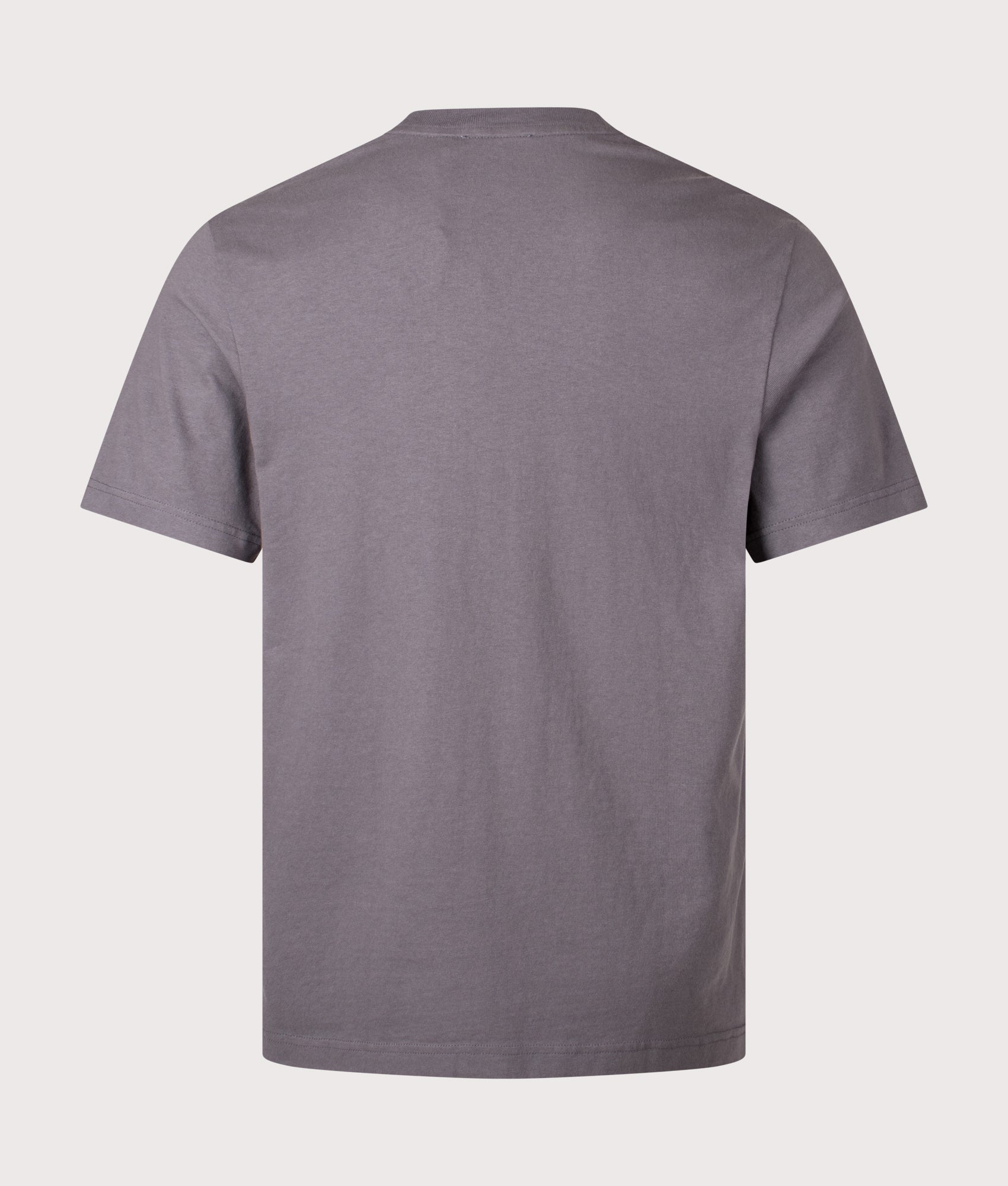 Micro Bee Bird T-Shirt by Axel Arigato in Steel Grey. Shot by EQVVS. Back shot.