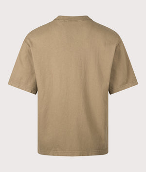 Honor Washed T-Shirt by Axel Arigato in Cedar Brown. Shot by EQVVS. Back shot. 