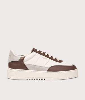 Orbit Vintage Sneakers by Axel Arigato in Orbit Brown. Shot by EQVVS. Front shot.
