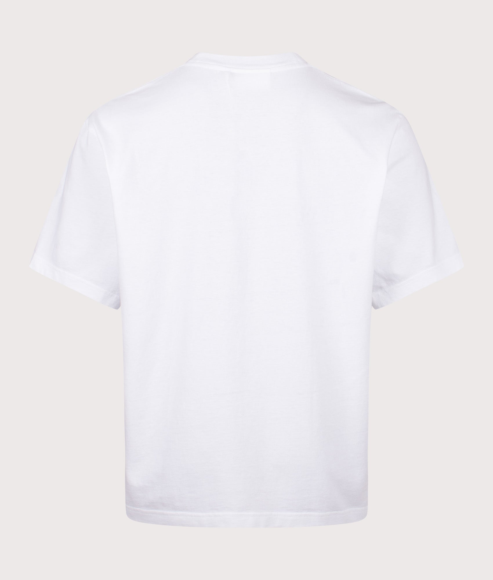 Oversized Soren T-Shirt in White | 100% Cotton | Axel Arigato | EQVVS | Back shot 