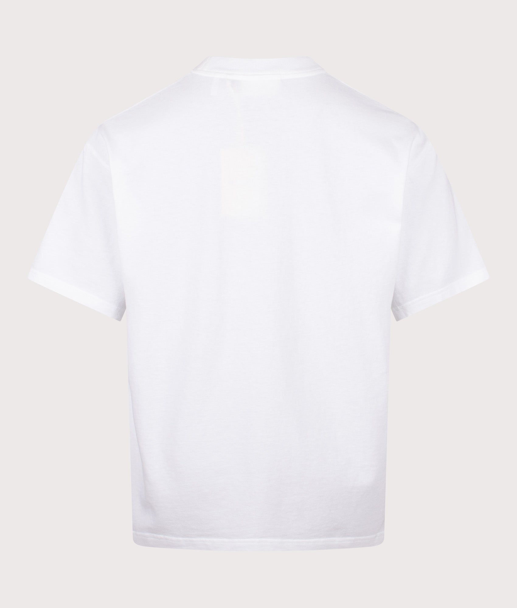 Oversized Fit London City T-Shirt in White | 100% Organic Cotton | Axel Arigato | EQVVS | Back shot